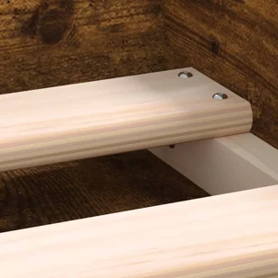 Rama łóżka, przydymiony dąb, 75x190 cm, mała pojedyncza Lumarko! - Łóżka - miniaturka - grafika 10