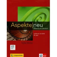 Książki do nauki języka niemieckiego - LektorKlett - Edukacja Aspekte Neu B1plus Lehrbuch mit DVD - Koithan Ute, Helen Schmitz, Sieber Tanja - miniaturka - grafika 1