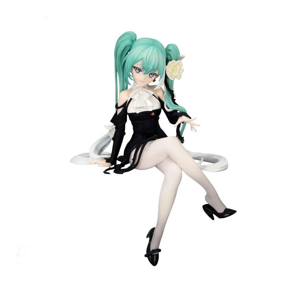 hatsune miku figurka pvc statue flower fairy white rose 14 cm
