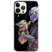 Etui i futerały do telefonów - Etui Star Wars dedykowane do Samsung S22 ULTRA, wzór: Baby Yoda 019 Etui całkowicie zadrukowane, oryginalne i oficjalnie licencjonowane - miniaturka - grafika 1