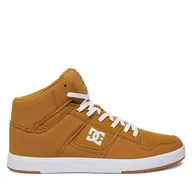 Sneakersy męskie - Sneakersy DC ADYS400080 Brązowy - miniaturka - grafika 1