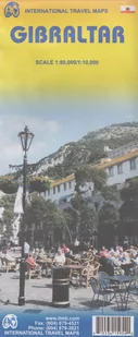 ITMB Gibraltar mapa 1:80 000 / 1:10 000 ITMB - Atlasy i mapy - miniaturka - grafika 1