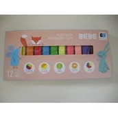 Artykuły biurowe - NOSTER Plastelina 12 kolorów B&amp;B Kids Pastel - miniaturka - grafika 1