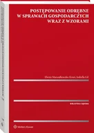 Prawo - Postępowanie odrębne w sprawach gospodarczych wraz z wzorami [PRZEDSPRZEDAŻ] - miniaturka - grafika 1