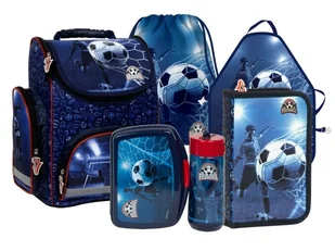 Zestaw Tornister Piórnik Worek Bidon Lunchbox Fartuch - Worki na buty - miniaturka - grafika 1
