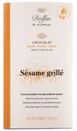 Czekolada - Czekolada Dolfin Noir Sesame Grille 70 g - miniaturka - grafika 1