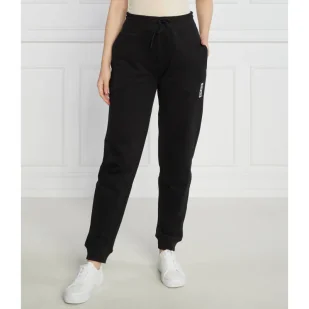 HUGO Spodnie dresowe Jogger | Regular Fit - Dresy damskie - miniaturka - grafika 1