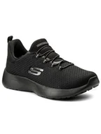 Buty sportowe damskie - Skechers Dynamight 12119-bbk - miniaturka - grafika 1