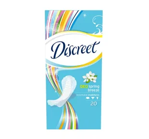 DISCREET DEO SPRING BREEZE MULTIFORM WKŁADKI HIGIENICZNE 20 SZTUK - Wkładki higieniczne - miniaturka - grafika 1