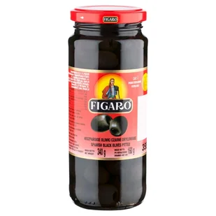 Figaro OLIWKI CZARNE DRYLOWANE 340G/160G - Warzywa w marynacie - miniaturka - grafika 1