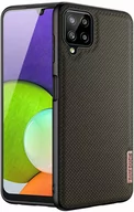 Etui i futerały do telefonów - Dux Ducis Fino etui pokrowiec pokryty nylonowym materiałem Samsung Galaxy A22 4G zielony - miniaturka - grafika 1