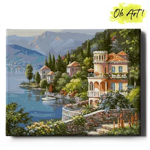 Obraz Malowanie Po Numerach 40X50 Cm / Spacer Po Nadbrzeżu / Oh Art - Malowanie po numerach - miniaturka - grafika 1