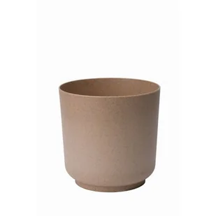 Osłonka Satina Eco 15 cm naturalne drewno - Donice - miniaturka - grafika 1