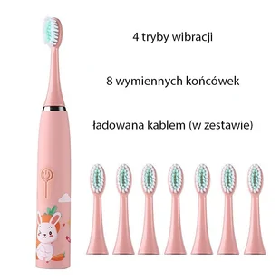 Szczoteczka Soniczna Elektryczna dla Dzieci - Szczoteczki do twarzy - miniaturka - grafika 8