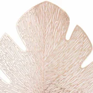Obrusy i serwetki - Podkładka 44x36 Dekoracyjna Monstera Rose Gold - miniaturka - grafika 1