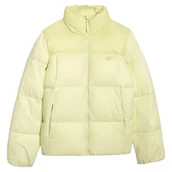 Kurtki i kamizelki sportowe damskie - Kurtka damska 4F Down Jacket F581 Rozmiar: S / Kolor: jasnozielony - miniaturka - grafika 1