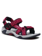 Buty dla dziewczynek - CMP Sandały Kids Hamal Hiking Sandal 38Q9954J Czerwony - miniaturka - grafika 1
