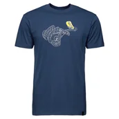 Koszulki sportowe męskie - Koszulka męska Black Diamond M BD CAM TEE Rozmiar: L / Kolor: niebieski - miniaturka - grafika 1