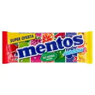 Cukierki - Mentos Rainbow Cukierki do żucia o smaku owocowym 3 x 37,5 g - miniaturka - grafika 1