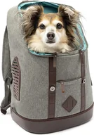Plecaki - Plecak transporter dla małego psa kota do 11 kg rozm S 32x47x23 cm - miniaturka - grafika 1