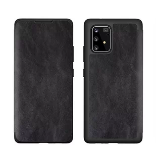 Etui Leather Book iPhone 12 6,1" Max/Pro czarny/black - Etui i futerały do telefonów - miniaturka - grafika 1