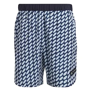 adidas Męskie szorty (1/2) M Mmk D4T Short, Ice Blue/Legend Ink, HR8196, M 5" - Spodenki damskie - miniaturka - grafika 1