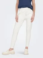 Spodnie damskie - ONLY Spodnie materiałowe 15115847 Biały Regular Fit - miniaturka - grafika 1