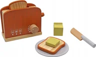 Zabawy w naśladowanie dorosłych - Toster drewniany, zabawka dla dziecka Bezpieczne zakupy! Szybka wysyłka! oryginalne, zaplombowane pudełko! - miniaturka - grafika 1