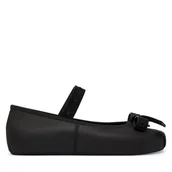 Buty dla dziewczynek - Baleriny Melissa Mini Melissa Sophie Crush Inf 37837 Czarny - miniaturka - grafika 1