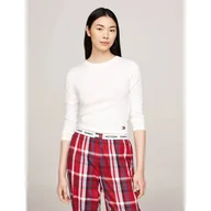 Piżamy damskie - Tommy Hilfiger Bluzka Slim Fit - miniaturka - grafika 1