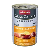 Mokra karma dla psów - animonda GranCarno Adult Sensitiv Indyk i ziemniaki 6x400 g - miniaturka - grafika 1