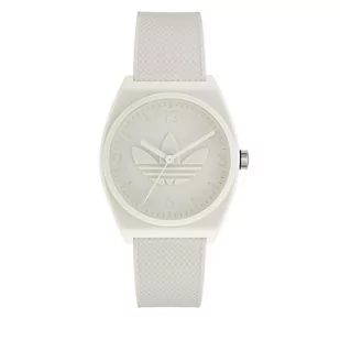 Zegarek Zegarek adidas Originals - Street Project Two AOST22035 White Resin - Zegarki damskie - miniaturka - grafika 1
