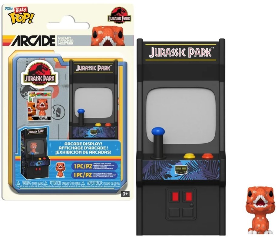 funko pop! bitty arcade jurassic park figurka