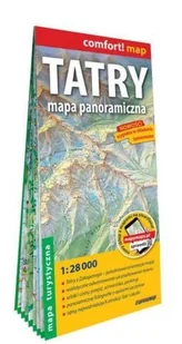 EXPRESSMAP Comfort! map Tatry 1:28 000 laminat w.2022 - praca zbiorowa - Atlasy i mapy - miniaturka - grafika 2