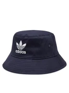 Czapki męskie - adidas Kapelusz adicolor Trefoil Bucket HD9710 Fioletowy - miniaturka - grafika 1