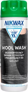 Płyn do prania wełnianej bielizny termoaktywnej Nikwax Wool Wash 300 ml - Akcesoria obuwnicze - miniaturka - grafika 1
