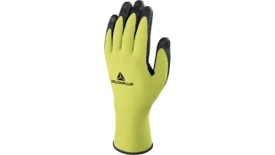 Delta Plus Rękawica dziana z Poliamid/Spandex, Strona Chwytna Powlekana Pianką Nitrylową/Tpu kolor żółty 8 VV734JA08 VV734JA08 - Rękawice robocze - miniaturka - grafika 1