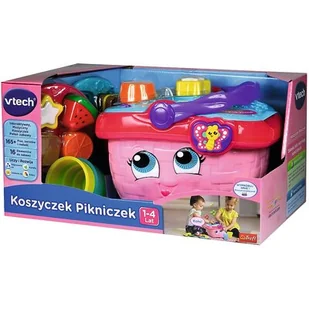 Vtech 61092 Koszyczek Pikniczek interaktywny PL 61092 - Zabawki AGD - miniaturka - grafika 1