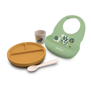 Zestaw stołowy do karmienia - Ogród - Zestawy naczyń dla dzieci - miniaturka - grafika 1