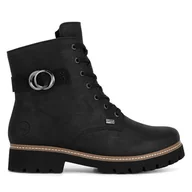 Botki damskie - Botki Rieker Z5723-00 Czarny - miniaturka - grafika 1