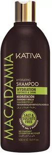 Szampon do nawilżenia włosów Kativa Macadamia Hydrating Shampoo 355 ml (7750075058293) - Szampony do włosów - miniaturka - grafika 1