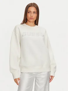 Guess Bluza V4BQ15 K7UW2 Beżowy Regular Fit - Bluzy damskie - miniaturka - grafika 1