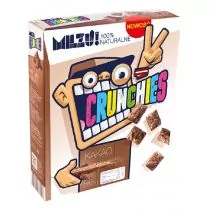 MILZU Płatki chrupiące crunchies kakao 250g - Milzu - Płatki śniadaniowe i musli - miniaturka - grafika 1