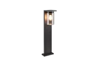 Lampy ogrodowe - Ardila H65 LED lampa zewnętrzna stojąca z czujnikiem zmierzchu czarna 511660132 - miniaturka - grafika 1