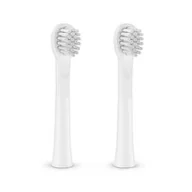 Końcówki do szczoteczek elektrycznych - TrueLife Głowice wymienne SonicBrush Junior J100 Heads Soft Biała - miniaturka - grafika 1