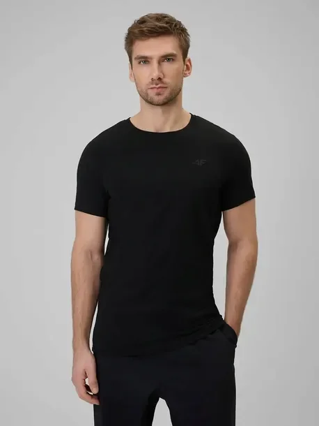 T-shirt Męski 4f Koszulka Bawełniana Sportowa Slim Xxl Ttshm3340 Ss26