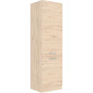 Szafki kuchenne - Szafka Dolna Wysoka Słupek 60 DK-210 2F Bordeaux Stolarz Lempert Dąb Bordeaux - miniaturka - grafika 1