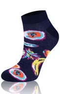 Skarpetki męskie - Skarpetki stopki męskie S139S Owoce, Kolor granatowo-żółty, Rozmiar 41-43, Italian Fashion - Primodo.com - miniaturka - grafika 1
