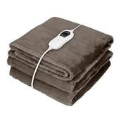 Poduszki, koce i materace lecznicze - Koc elektryczny GÖTZE & JENSEN BL583B Brąz - miniaturka - grafika 1