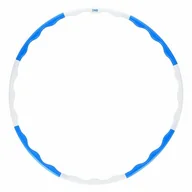 Pozostały sprzęt i akcesoria do ćwiczeń - One Fitness HHP090 BLUE-WHITE HULA HOP 0,4KG 90CM - miniaturka - grafika 1